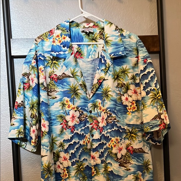 pacific legend Other - Tropical Blue Hawaiian Shirt